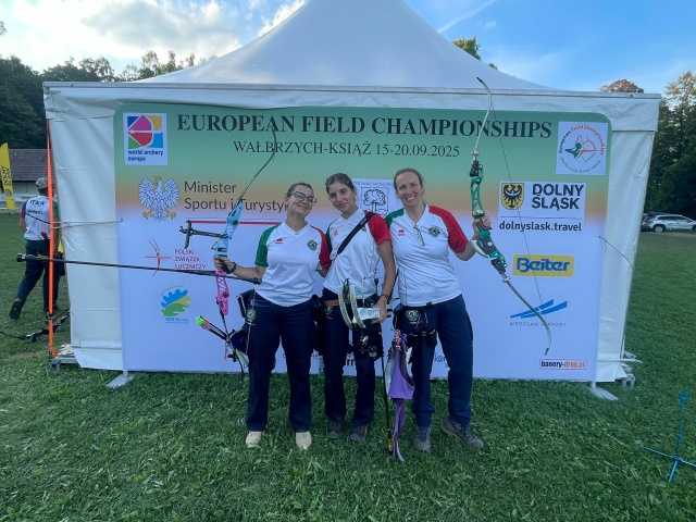 Europei di tiro con l’arco Campagna, Italia da urlo: tre ori e tre bronzi nelle gare a squadre