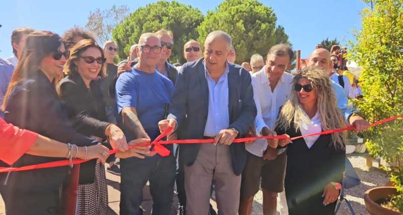 Nasce il parco giochi inclusivo di Mondello, la struttura presentata alla città