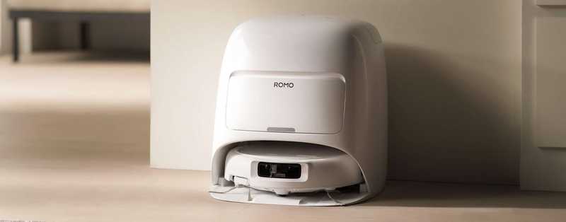 DJI ROMO, il robot aspirapolvere con gli occhi di un drone