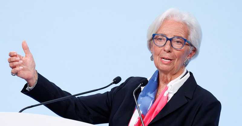 Christine Lagarde Colpita dall'Italia
