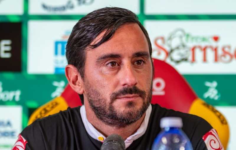 Catanzaro, Aquilani esulta dopo il Venezia