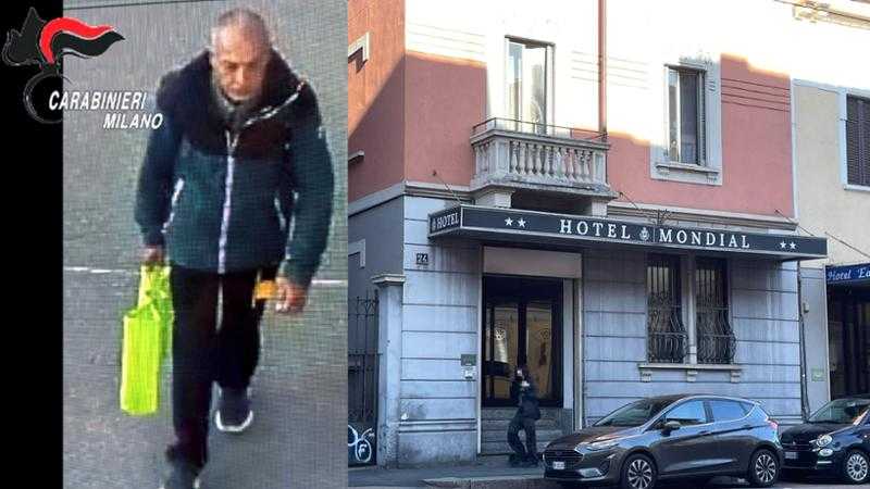 L’albergo dove Vincenzo Lanni ha dormito prima dell’aggressione