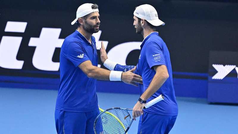 Bolelli/Vavassori sconfitti in semifinale doppio ATP Finals